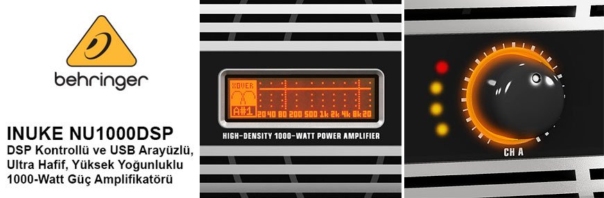 Behringer inuke NU1000DSP Power Amplifier